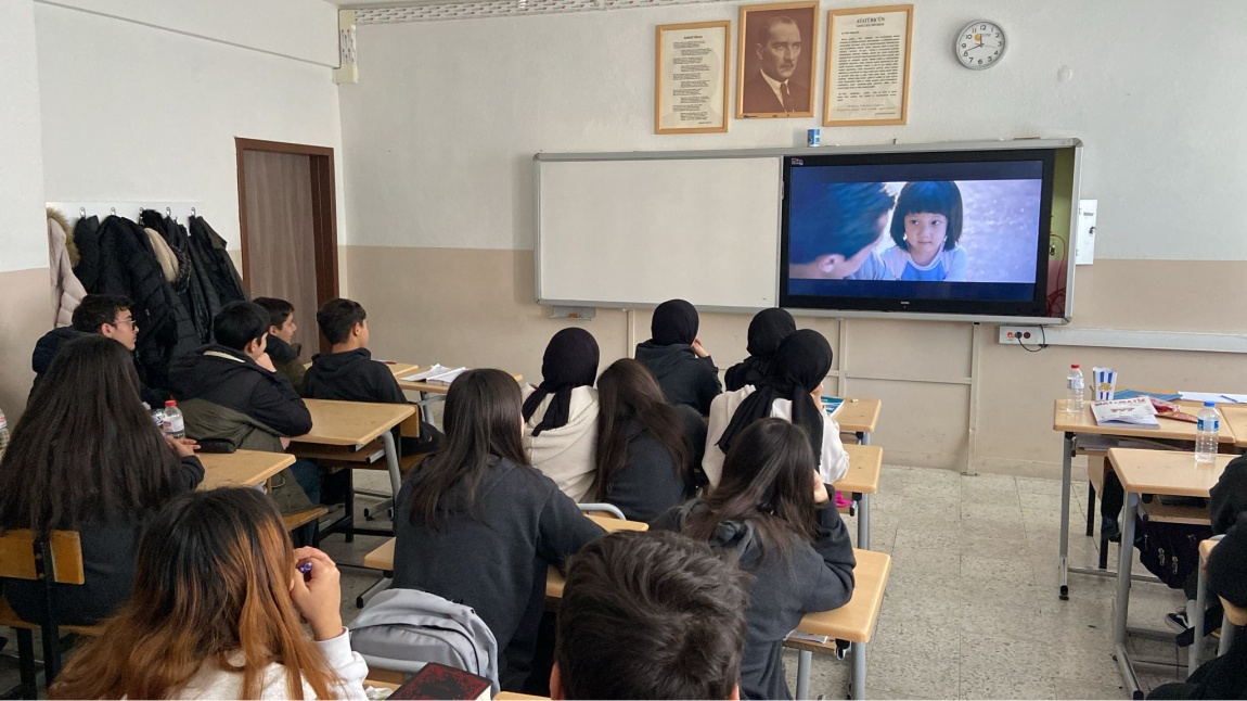 Okulumuzun da Sinema Etkinliği Düzenlendi